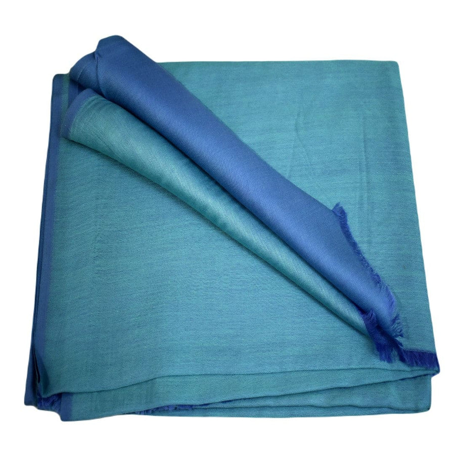 Sal cu textura extrafina din Matase Naturala &Modal - > Purple Blue & Blue Turcoaz. Cod: SALMN12 - Sal din Matase Naturala si Modal
