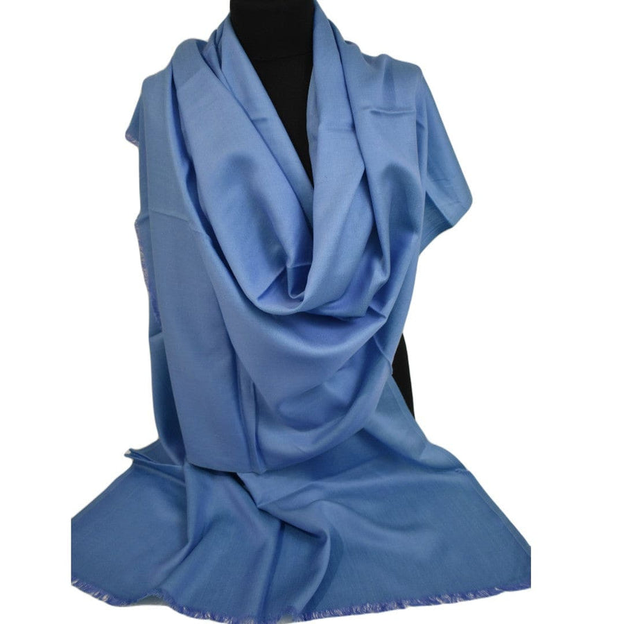 Sal cu textura extrafina din Matase Naturala &Modal - > Purple Blue & Blue Turcoaz. Cod: SALMN12 - Sal din Matase Naturala si Modal