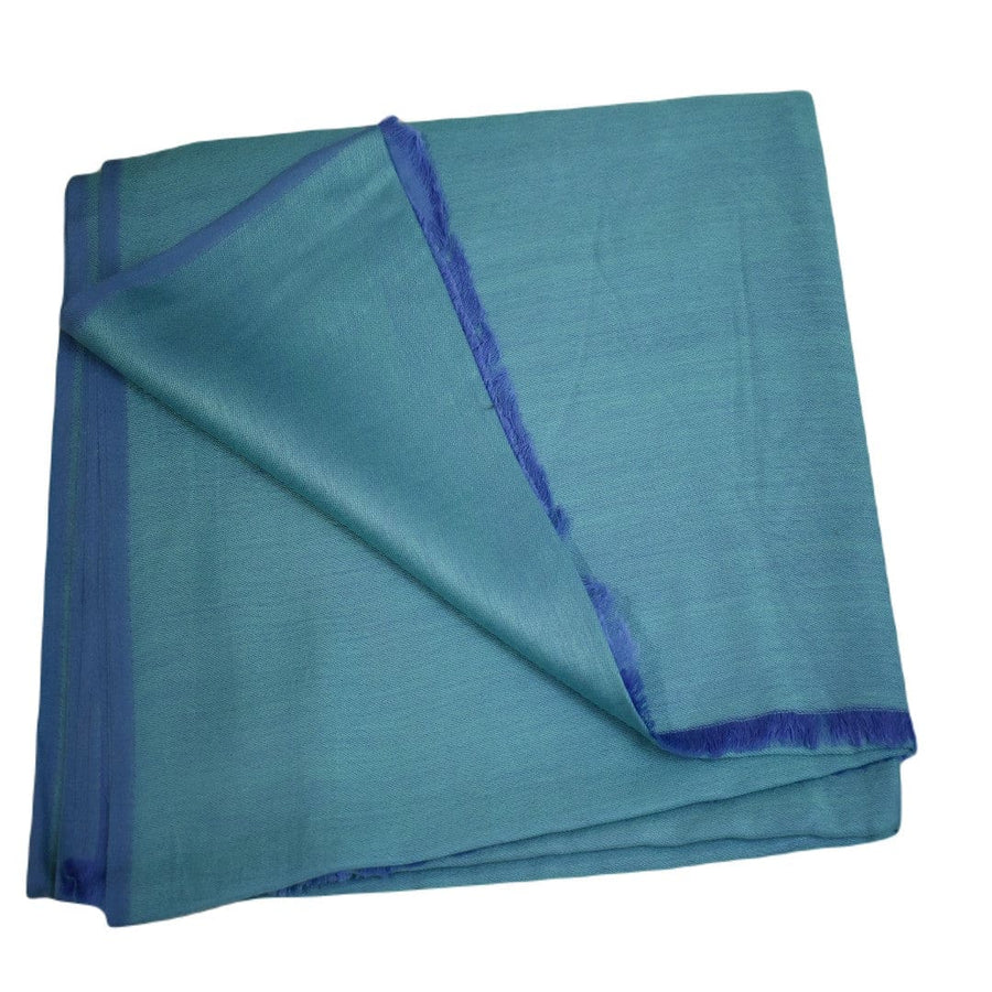 Sal cu textura extrafina din Matase Naturala &Modal - > Purple Blue & Blue Turcoaz. Cod: SALMN12 - Sal din Matase Naturala si Modal