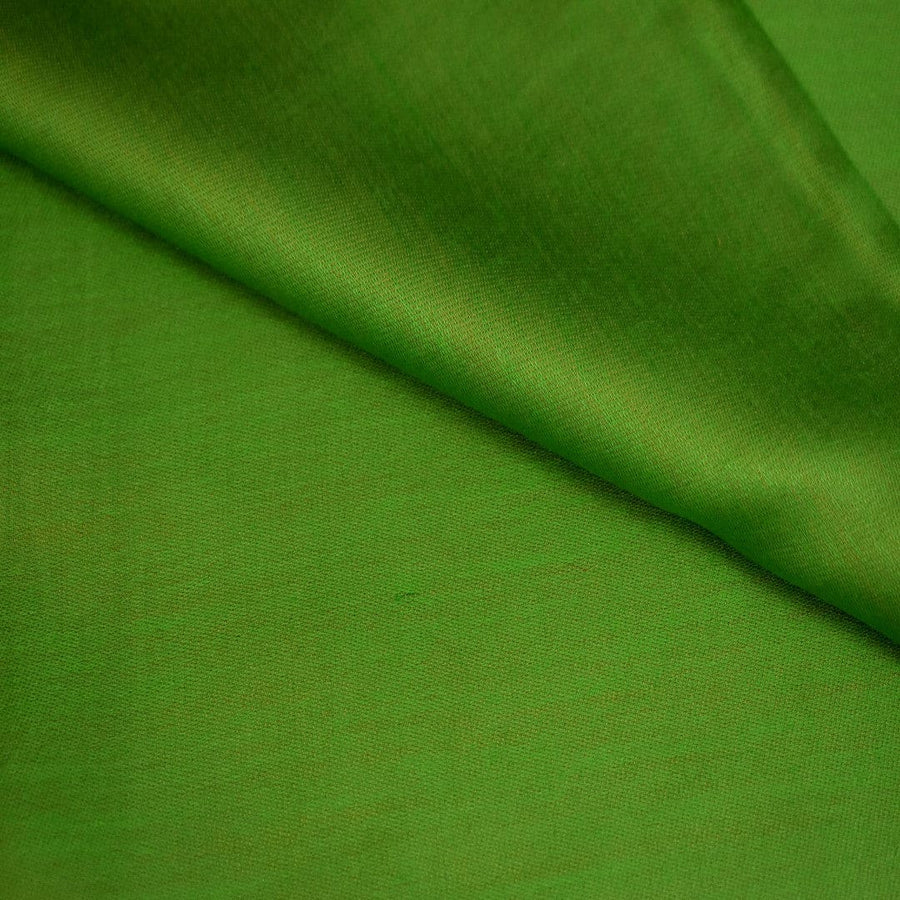Sal cu textura extrafina din Matase Naturala &Modal - >Verde & Beige. Cod: SALMN7 - Sal Matase si Modal