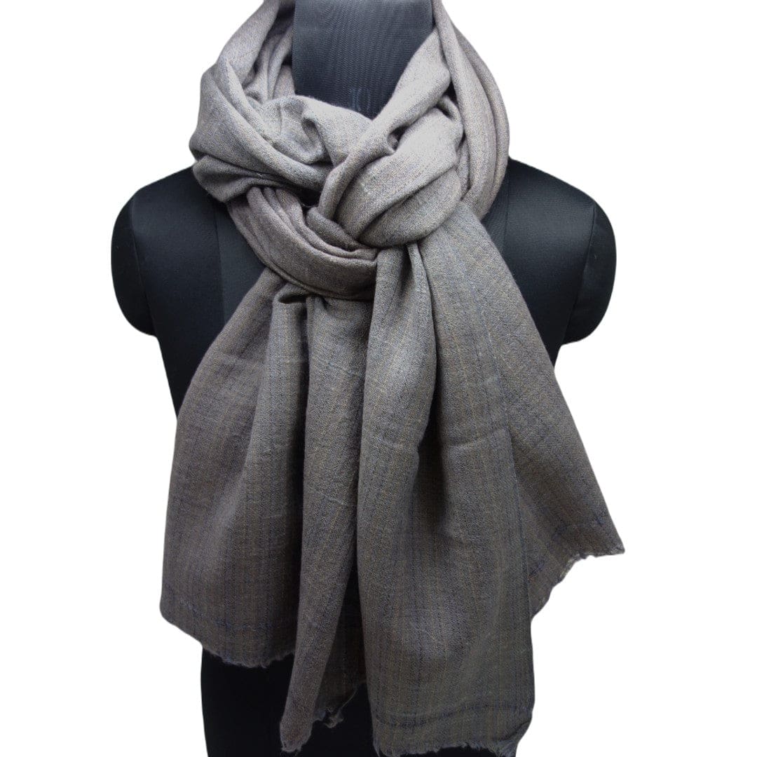 Sal Unisex confectionat din 100% Lana (Angora & Merino) -> Cod: ANG7-Blue Grey