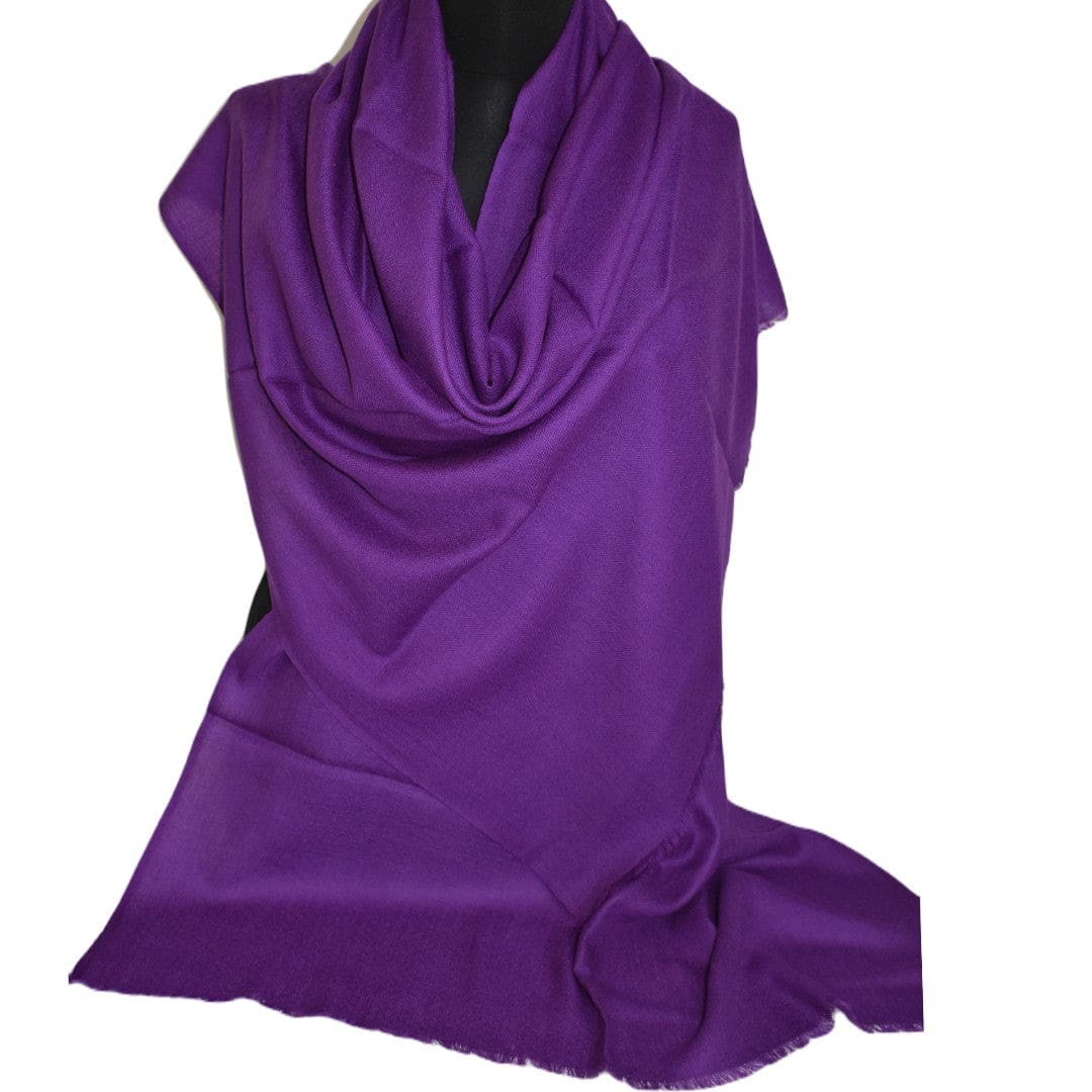 Sal Premium confectionat din 100% Lana Cashmere - Lavander Mov - Cod:CASHAPRIL9 Saluri