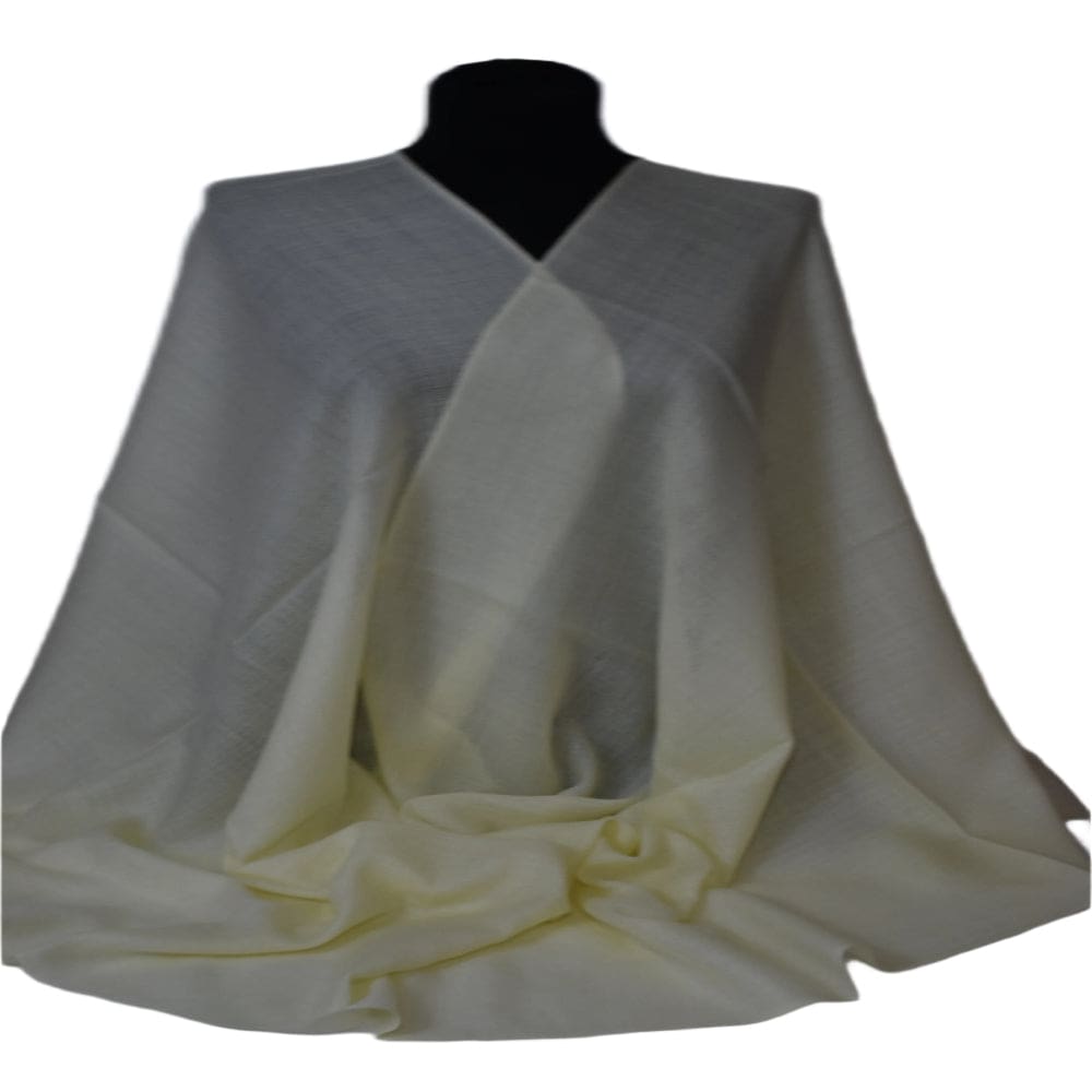 Sal Premium confectionat din Lana Cashmere -Buttermilk - Cod:CASHJAN5 - Saluri Cashmere
