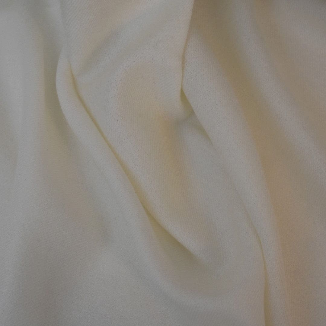 Sal Premium confectionat din Lana Cashmere & Matase Naturala -> Ivory Alb- Cod: CASHMSILK15 - Sal din Cashmere