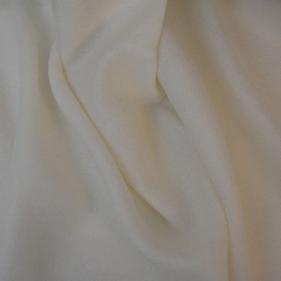 Sal Premium confectionat din Lana Cashmere & Matase Naturala -> Ivory Alb- Cod: CASHMSILK15 - Sal din Cashmere