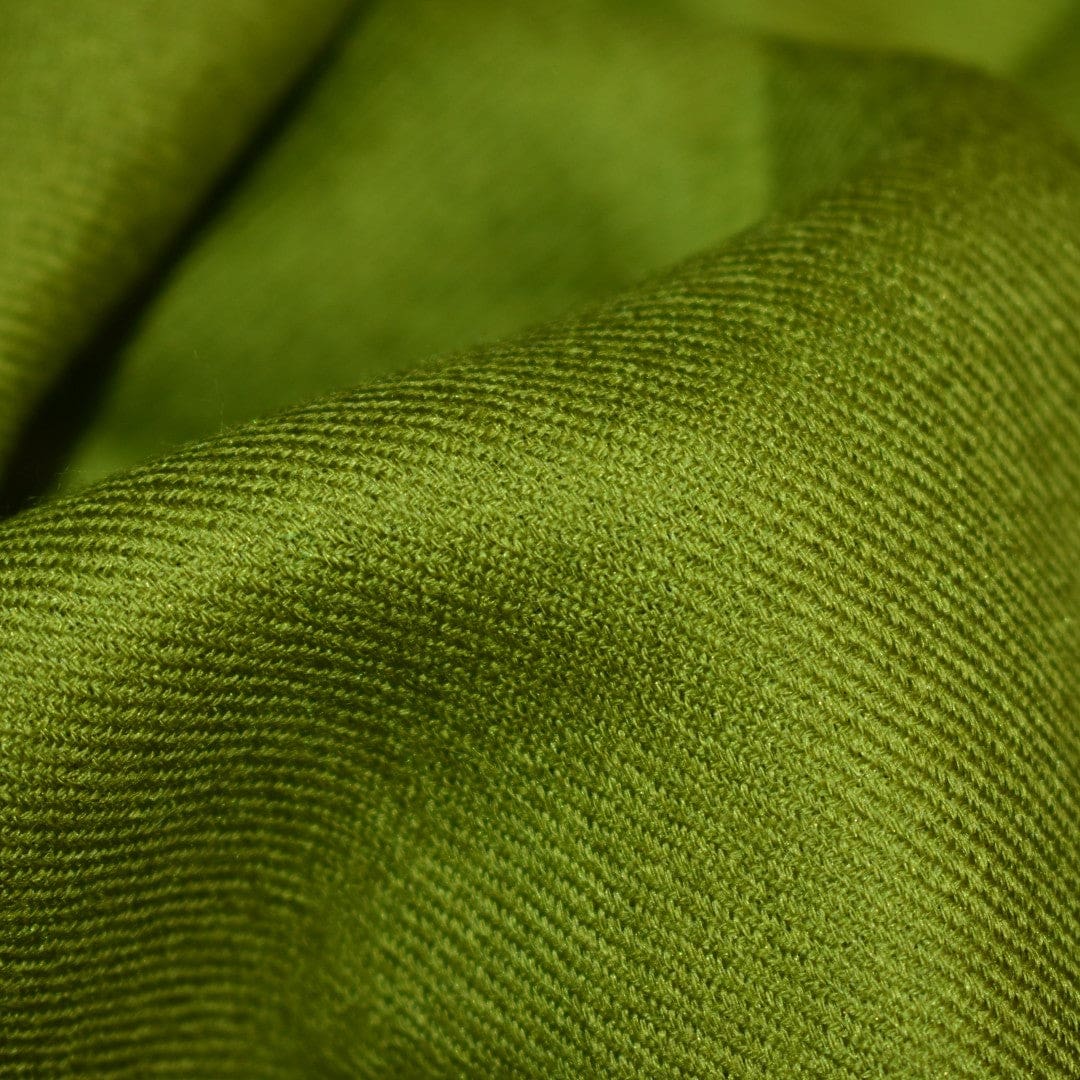 Sal Premium confectionat din Lana Cashmere - Verde Kaki -> Cod: CASHSILK180 - Sal din Cashmere