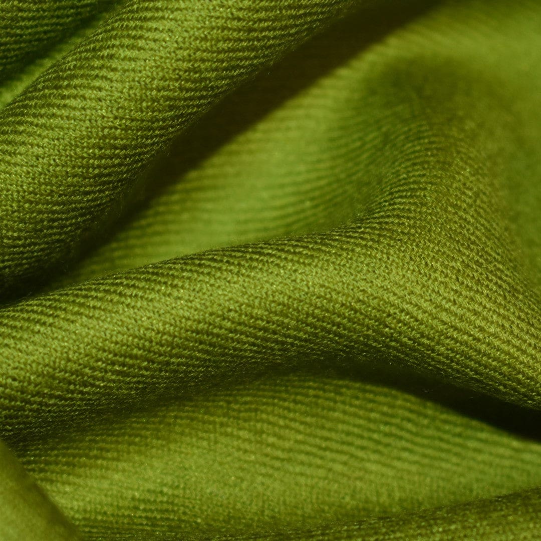 Sal Premium confectionat din Lana Cashmere - Verde Kaki -> Cod: CASHSILK180 - Sal din Cashmere