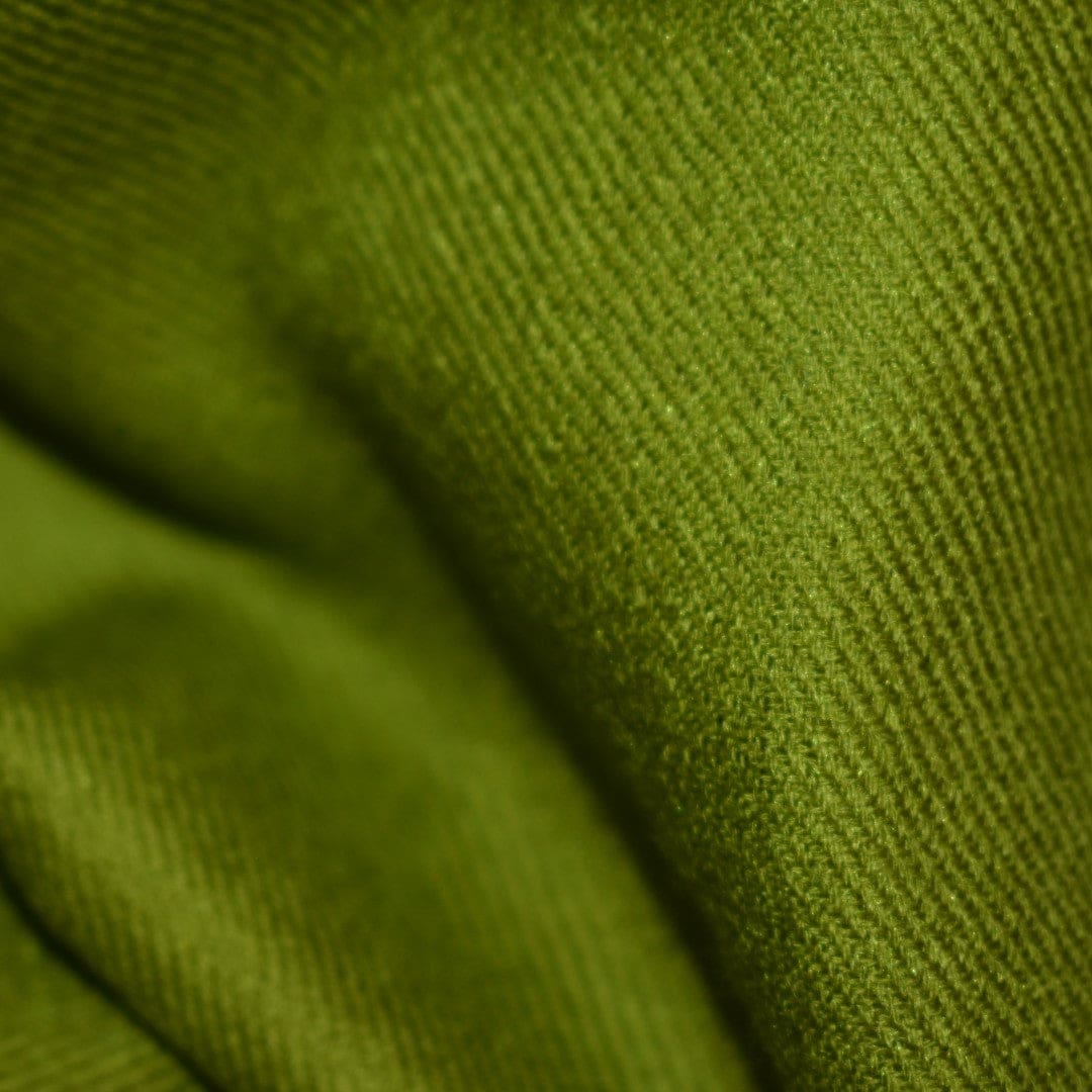Sal Premium confectionat din Lana Cashmere - Verde Kaki -> Cod: CASHSILK180 - Sal din Cashmere