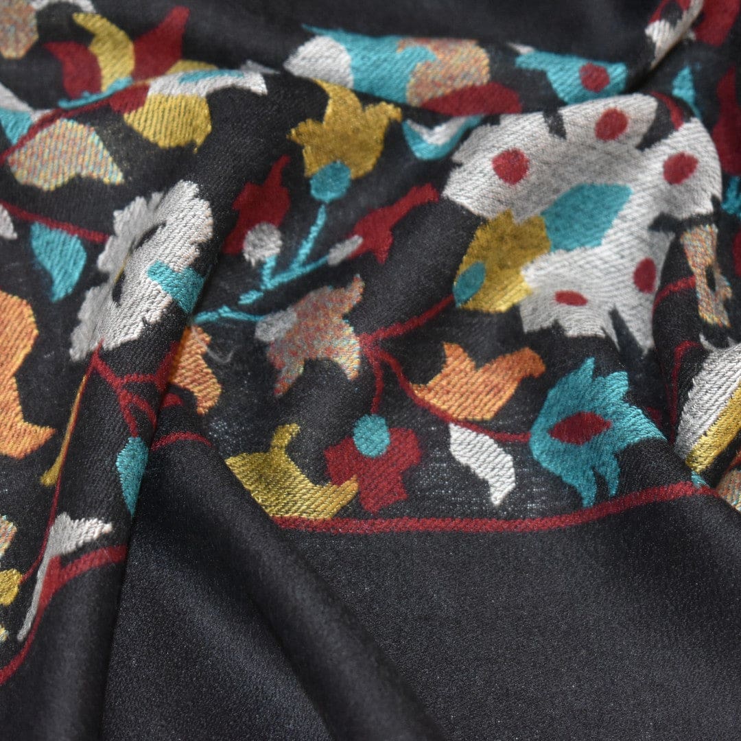 Sal Premium extrafin confectionat din Lana Cashmere & Matase Naturala -> Cod: CASHMSILK088 - sal din cashmere si matase naturala