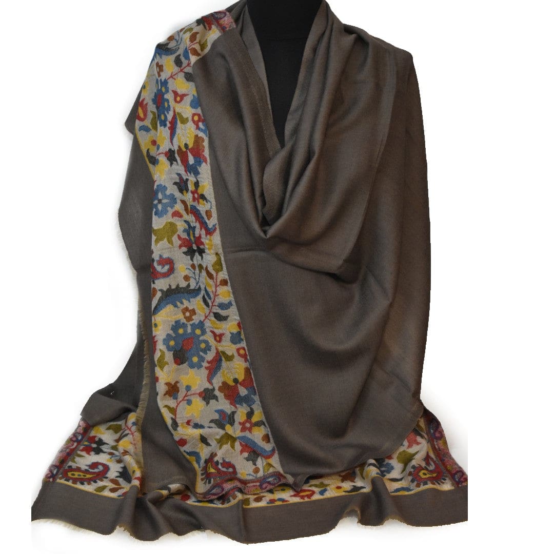 Sal Premium extrafin confectionat din Lana Cashmere & Matase Naturala -> Cod: CASHMSILK10 - sal din cashmere si matase naturala