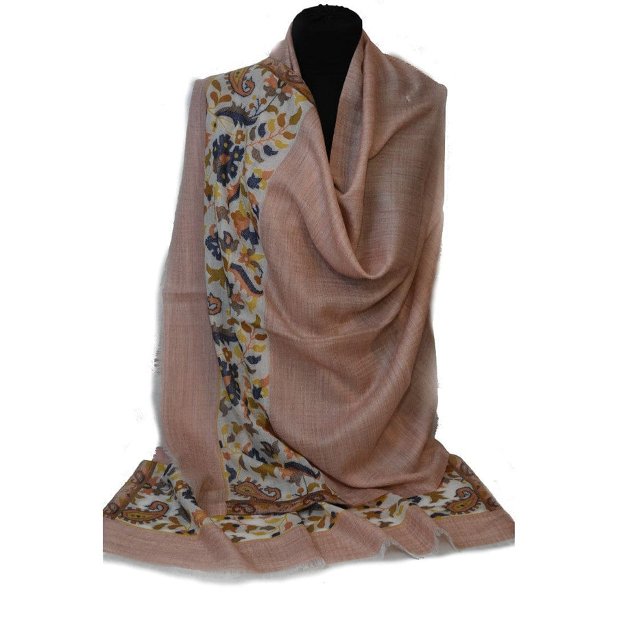 Sal Premium extrafin confectionat din Lana Cashmere & Matase Naturala -> Cod: CASHMSILK2 - sal din cashmere si matase naturala