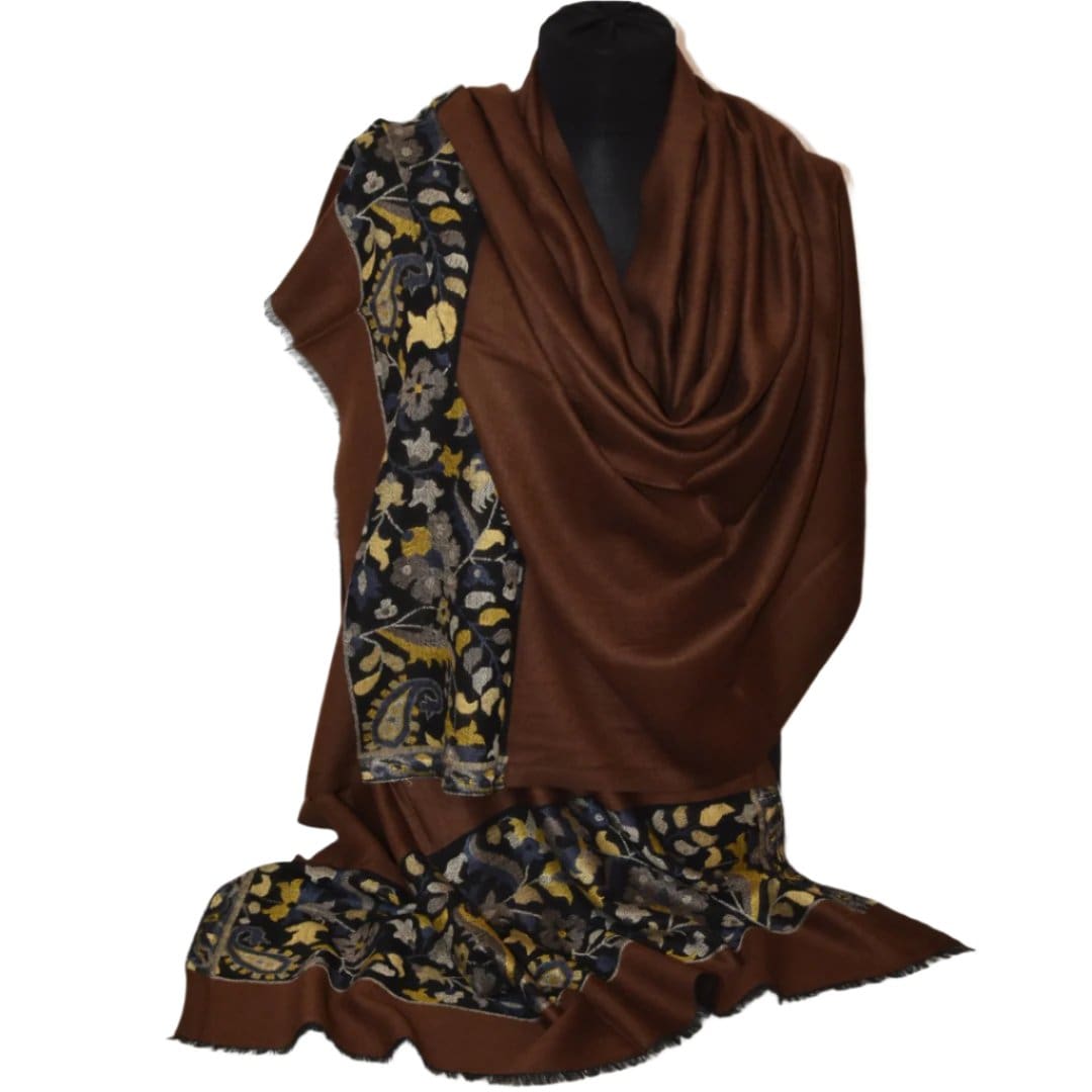 Sal Premium extrafin confectionat din Lana Cashmere & Matase Naturala -> Cod: CASHMSILK6 - sal din cashmere si matase naturala