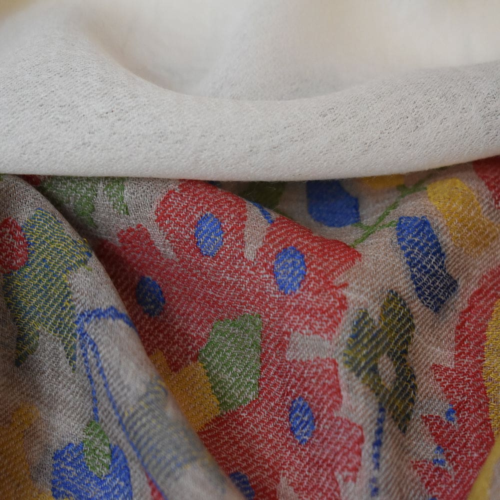 Sal Premium extrafin confectionat din Lana Cashmere & Matase Naturala -> Cod: CASHMSILK7 - sal din cashmere si matase naturala