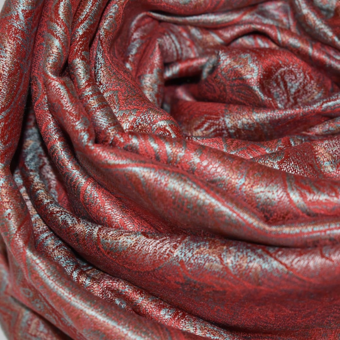 SAL Premium Jamawar din 100% Matase Naturala - Heritage - > Cod: Jamawar10 - Sal matase naturala jamawar