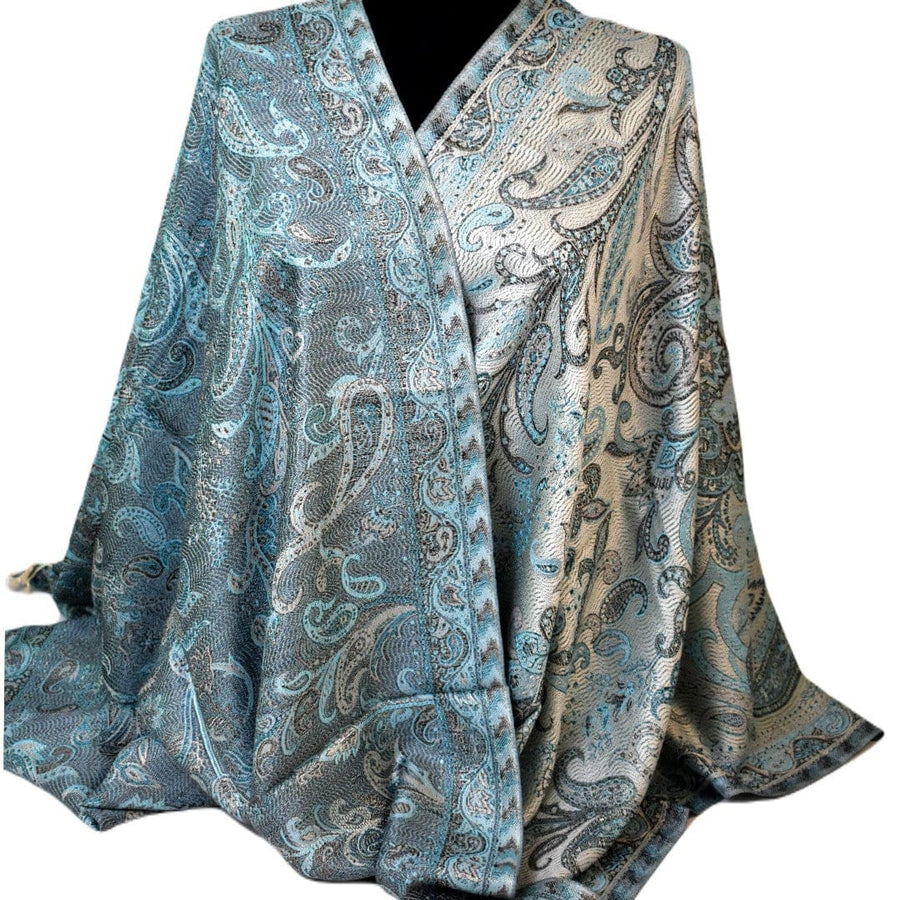 SAL Premium Jamawar din 100% Matase Naturala - Heritage -> Cod: Jamawar28 - Sal matase naturala jamawar