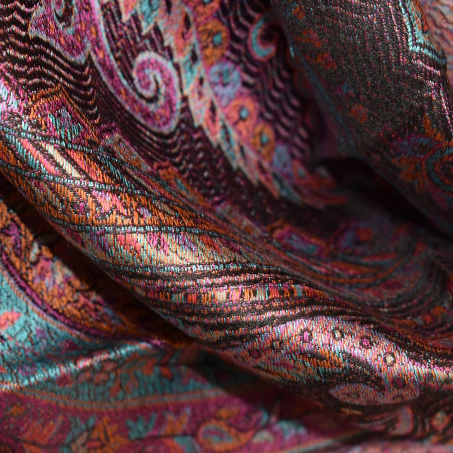 SAL Premium Jamawar din 100% Matase Naturala - Heritage -> Cod: Jamawar33 - Sal matase naturala jamawar