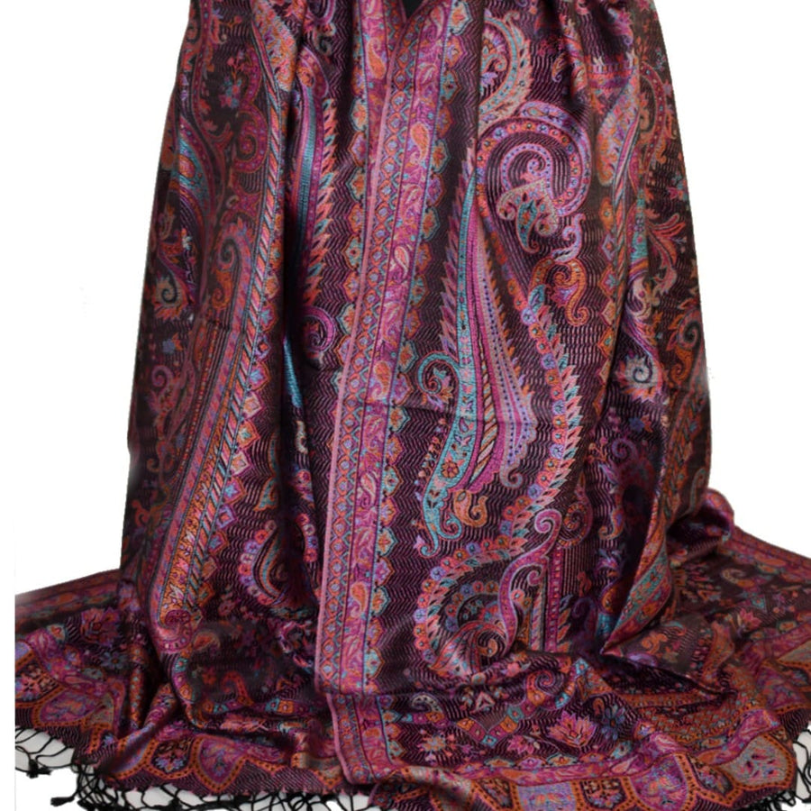 SAL Premium Jamawar din 100% Matase Naturala - Heritage -> Cod: Jamawar33 - Sal matase naturala jamawar
