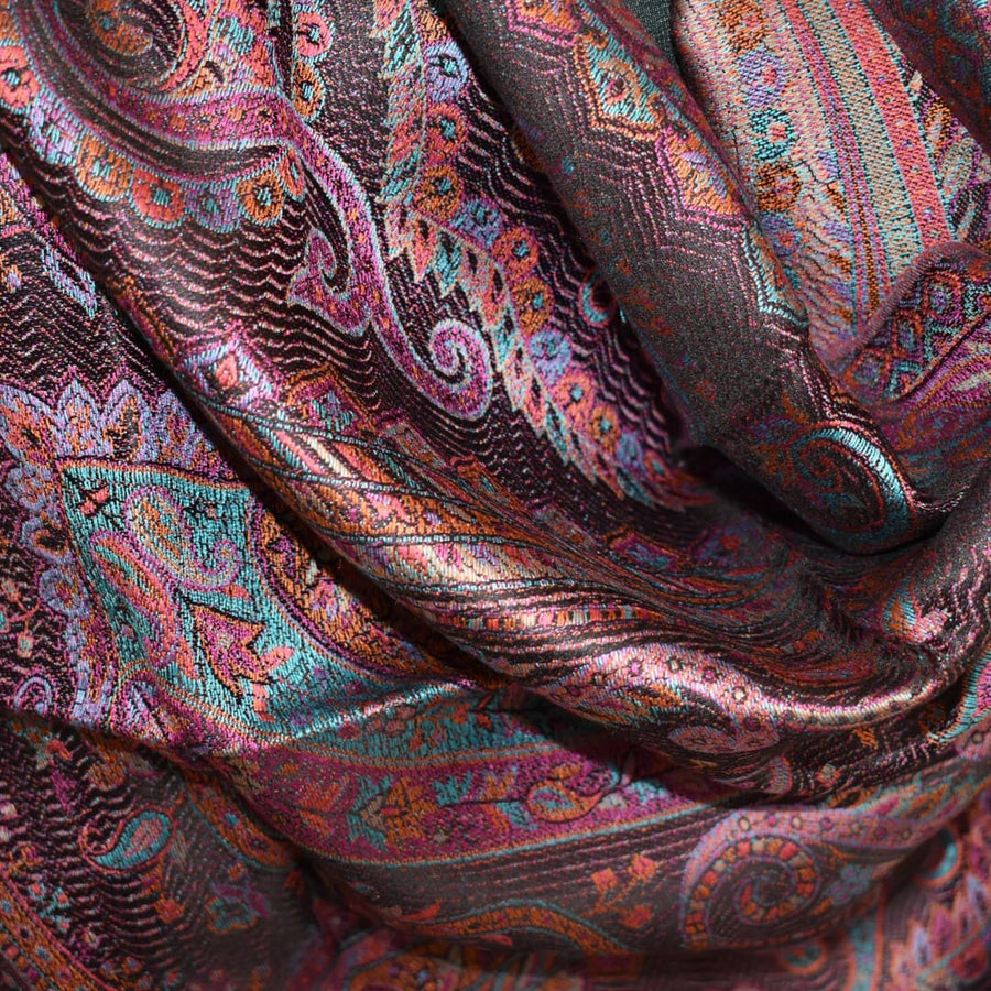SAL Premium Jamawar din 100% Matase Naturala - Heritage -> Cod: Jamawar33 - Sal matase naturala jamawar