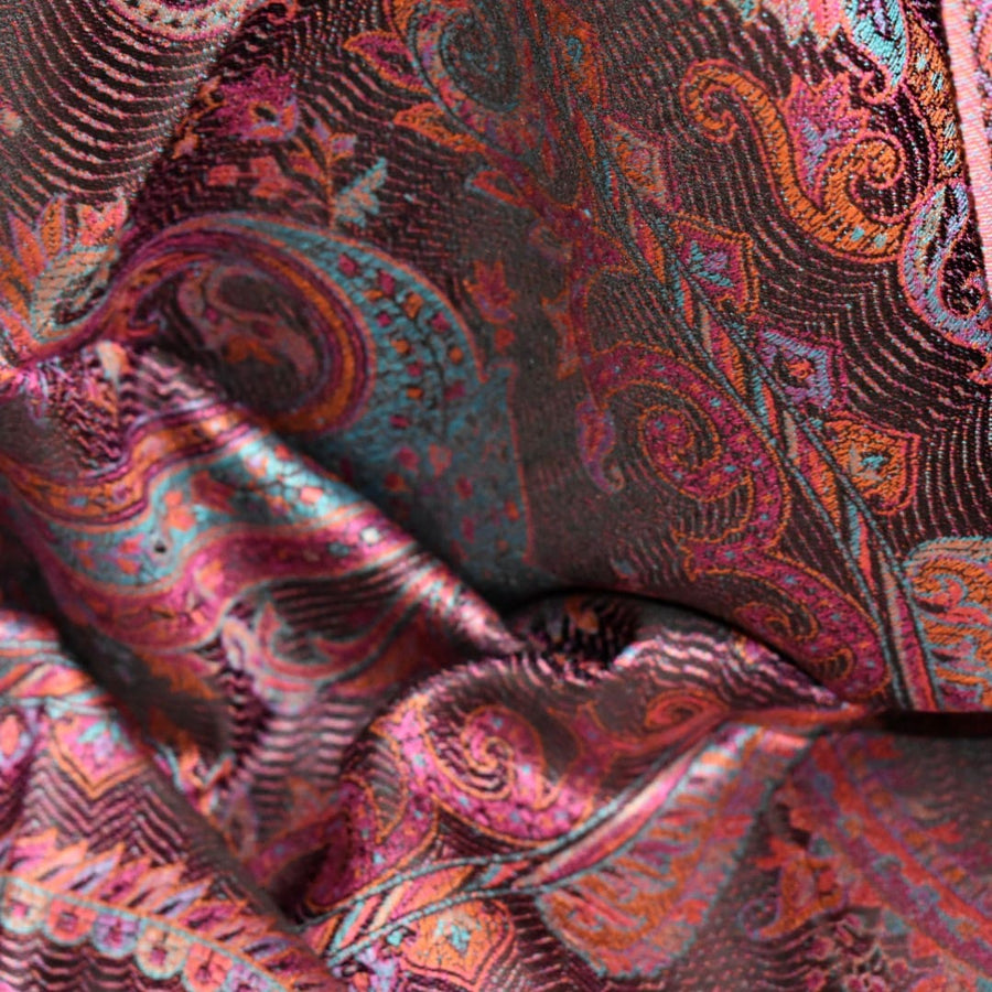 SAL Premium Jamawar din 100% Matase Naturala - Heritage -> Cod: Jamawar33 - Sal matase naturala jamawar