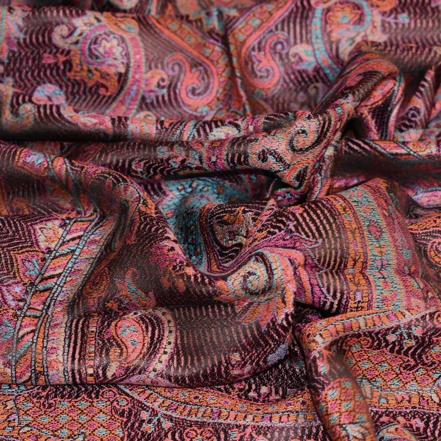 SAL Premium Jamawar din 100% Matase Naturala - Heritage -> Cod: Jamawar33 - Sal matase naturala jamawar
