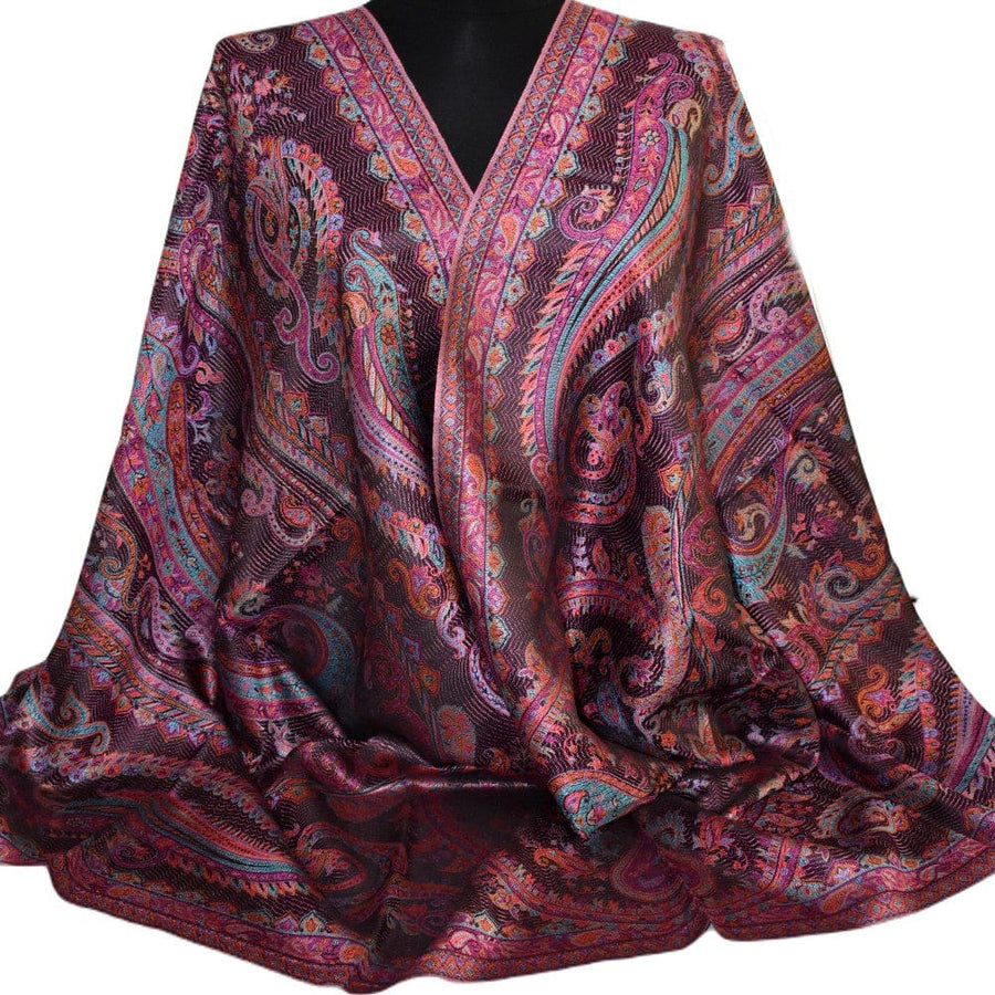 SAL Premium Jamawar din 100% Matase Naturala - Heritage -> Cod: Jamawar33 - Sal matase naturala jamawar