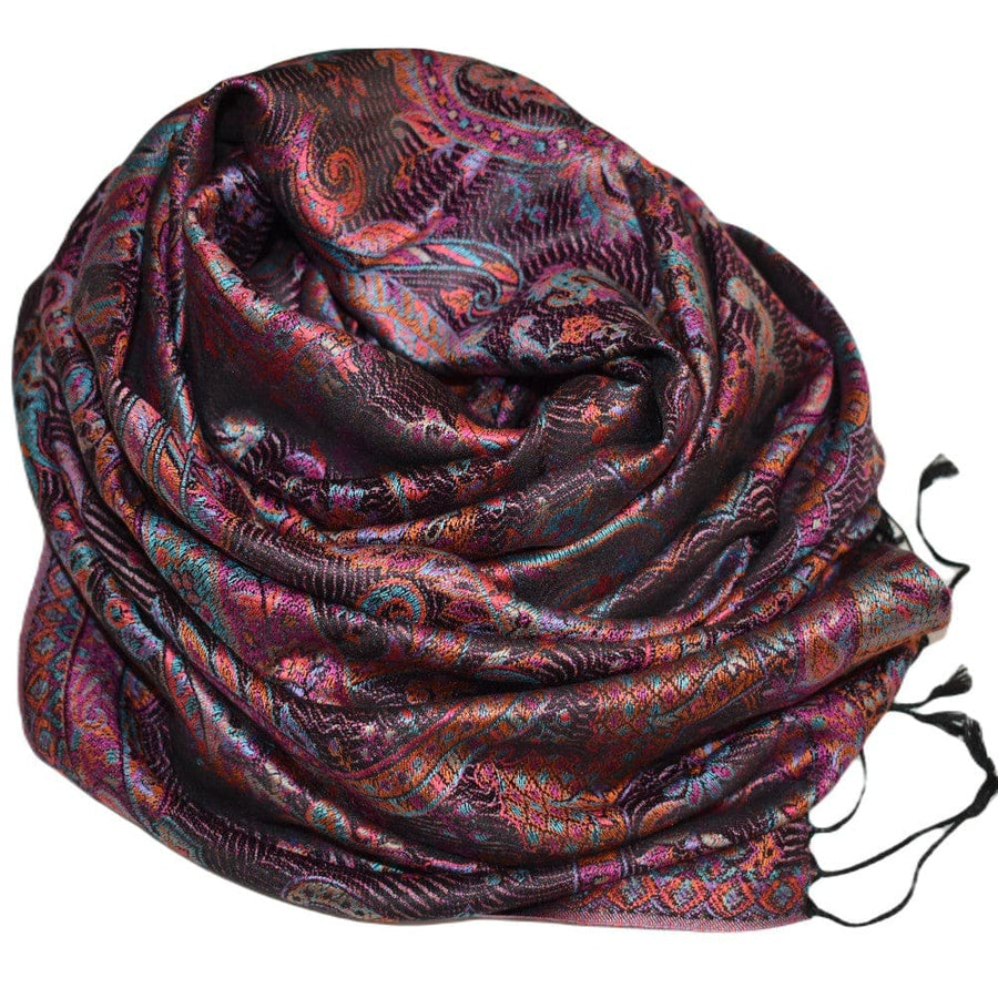 SAL Premium Jamawar din 100% Matase Naturala - Heritage -> Cod: Jamawar33 - Sal matase naturala jamawar