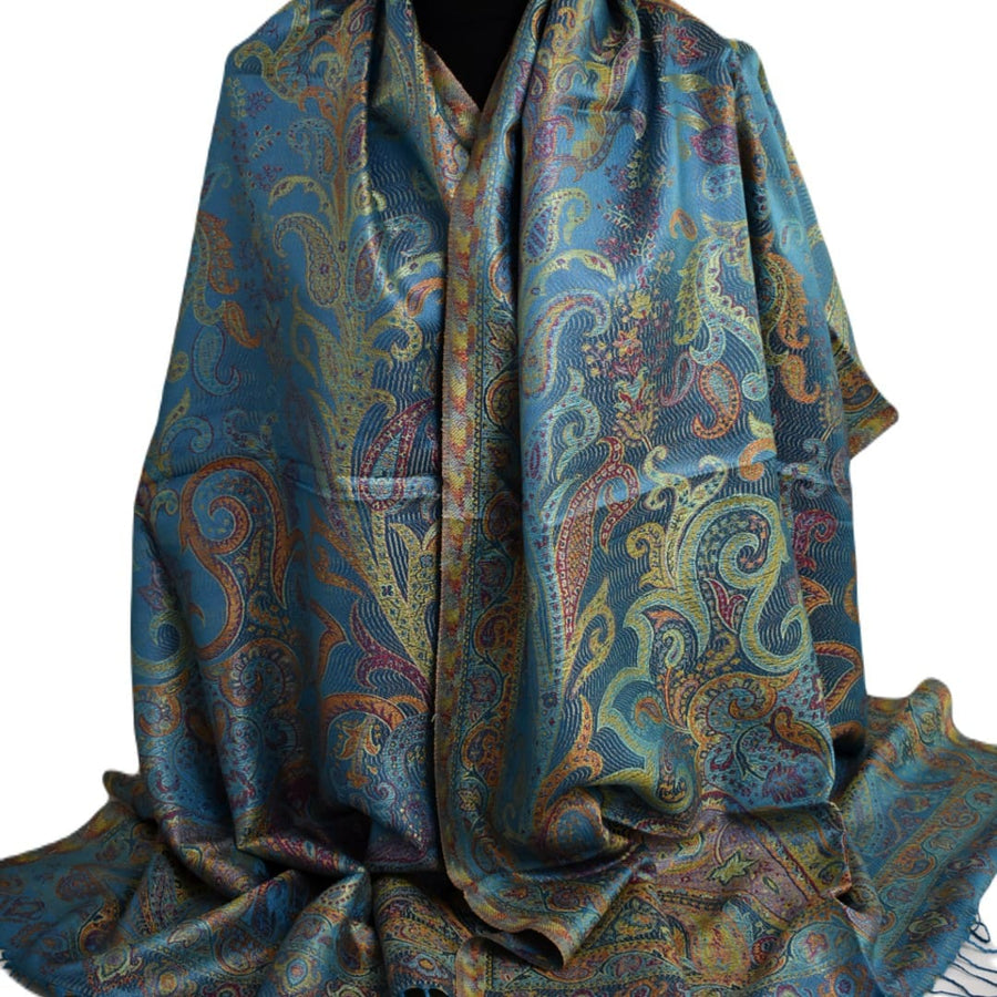 SAL Premium Jamawar din 100% Matase Naturala - Heritage -> Cod: Jamawar34 - Sal matase naturala jamawar