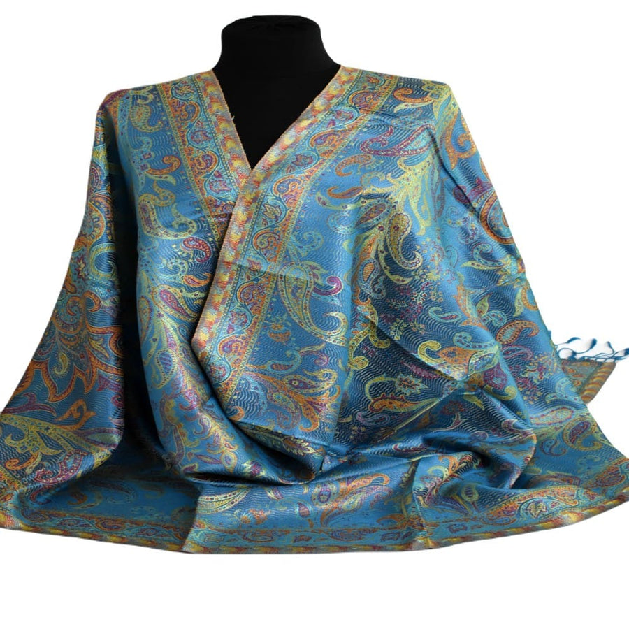 SAL Premium Jamawar din 100% Matase Naturala - Heritage -> Cod: Jamawar34 - Sal matase naturala jamawar