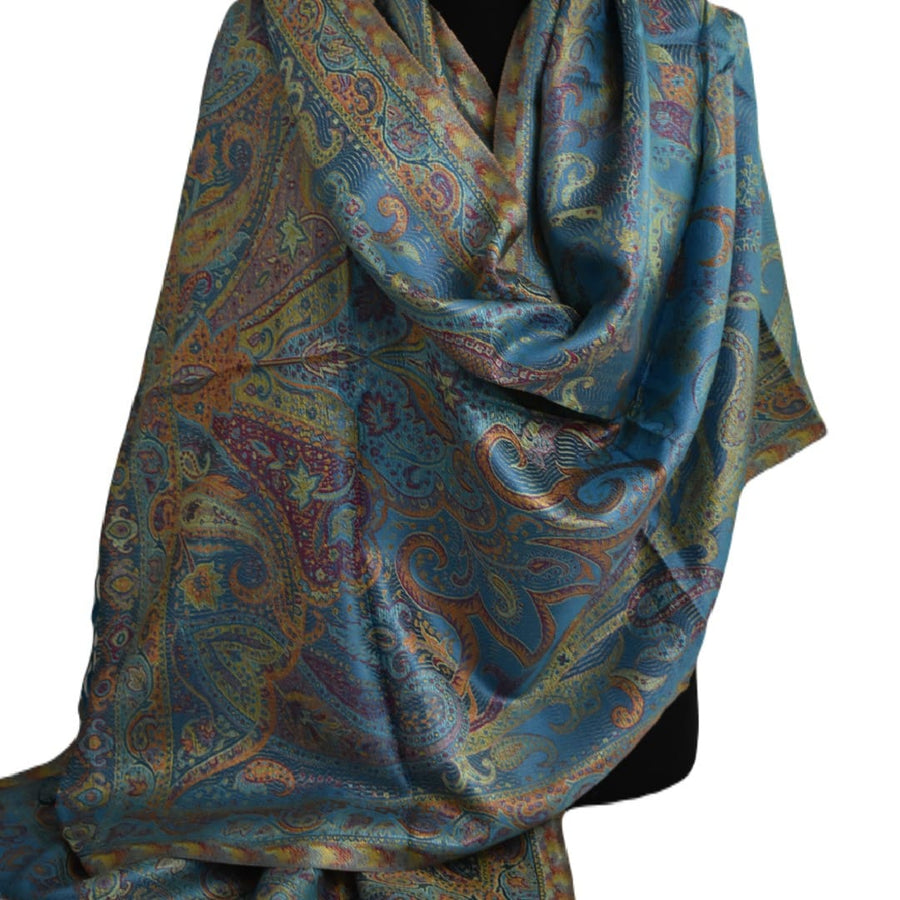 SAL Premium Jamawar din 100% Matase Naturala - Heritage -> Cod: Jamawar34 - Sal matase naturala jamawar