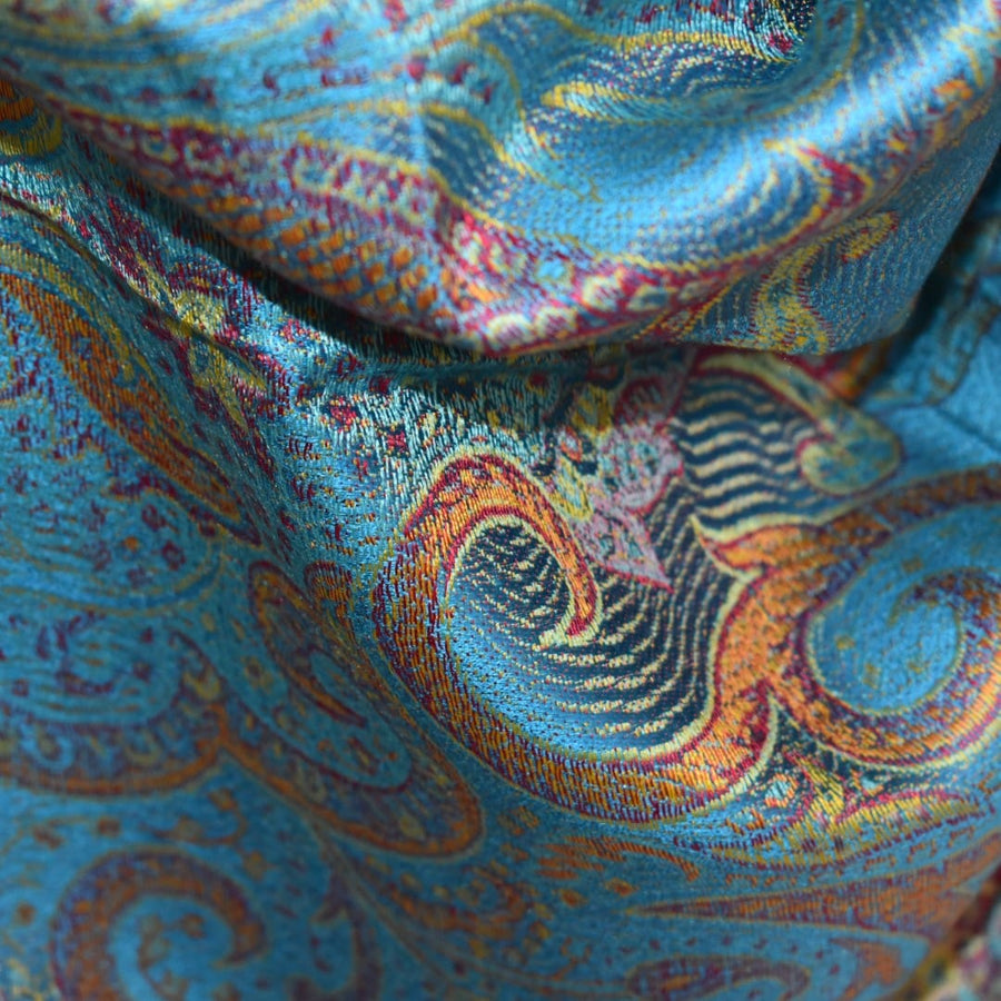SAL Premium Jamawar din 100% Matase Naturala - Heritage -> Cod: Jamawar34 - Sal matase naturala jamawar