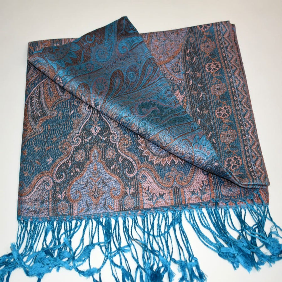 SAL Premium Jamawar din 100% Matase Naturala - Heritage -> Cod: Jamawar35 - Sal matase naturala jamawar