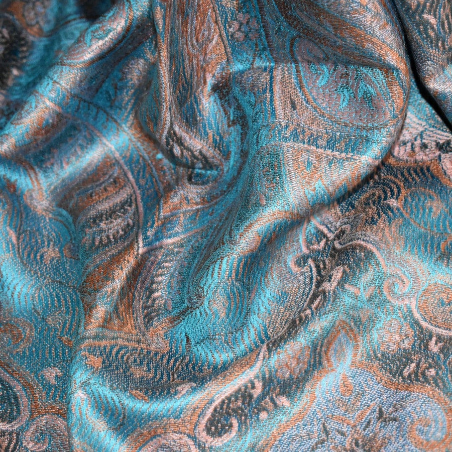 SAL Premium Jamawar din 100% Matase Naturala - Heritage -> Cod: Jamawar35 - Sal matase naturala jamawar