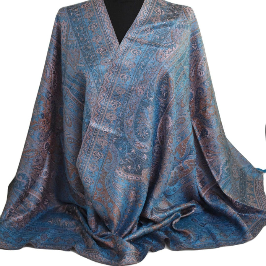 SAL Premium Jamawar din 100% Matase Naturala - Heritage -> Cod: Jamawar35 - Sal matase naturala jamawar