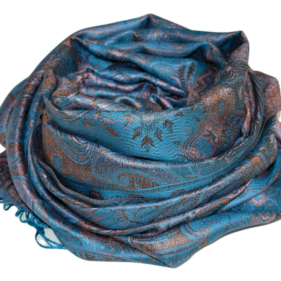 SAL Premium Jamawar din 100% Matase Naturala - Heritage -> Cod: Jamawar35 - Sal matase naturala jamawar
