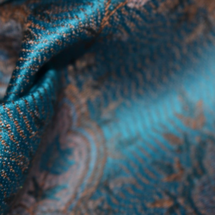 SAL Premium Jamawar din 100% Matase Naturala - Heritage -> Cod: Jamawar35 - Sal matase naturala jamawar