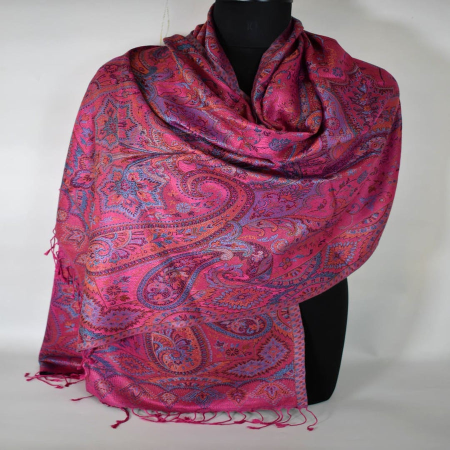 SAL Premium Jamawar din 100% Matase Naturala - Heritage -> Cod: JamawarOct11 - Sal matase naturala jamawar