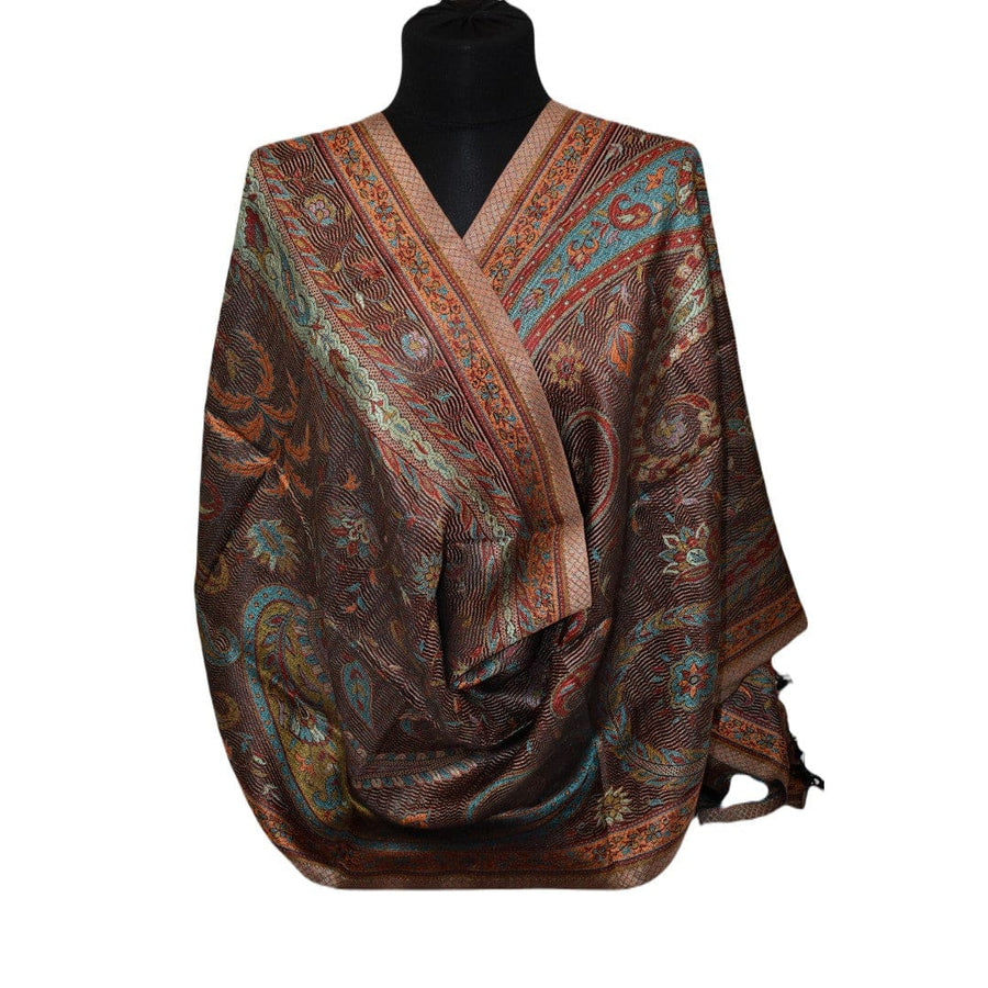 SAL Premium Jamawar din 100% Matase Naturala - Heritage -> Cod: JamawarOct14 - Sal matase naturala jamawar