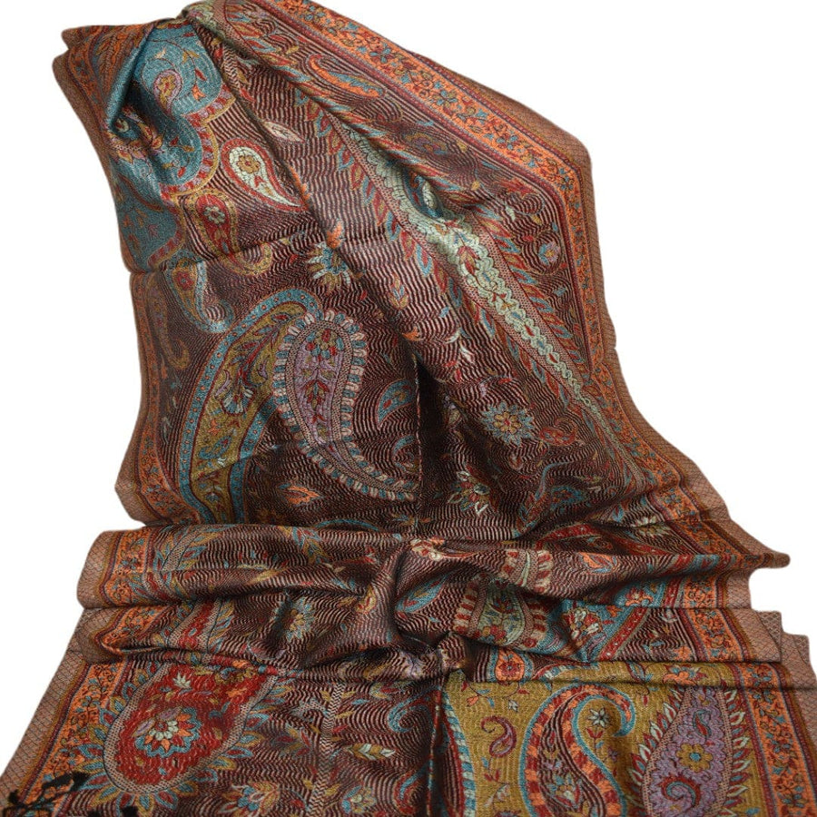 SAL Premium Jamawar din 100% Matase Naturala - Heritage -> Cod: JamawarOct14 - Sal matase naturala jamawar