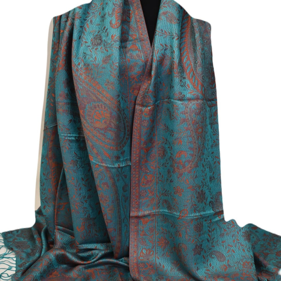 SAL Premium Jamawar din 100% Matase Naturala - Heritage -> Cod: JamawarOct4 - Sal matase naturala jamawar