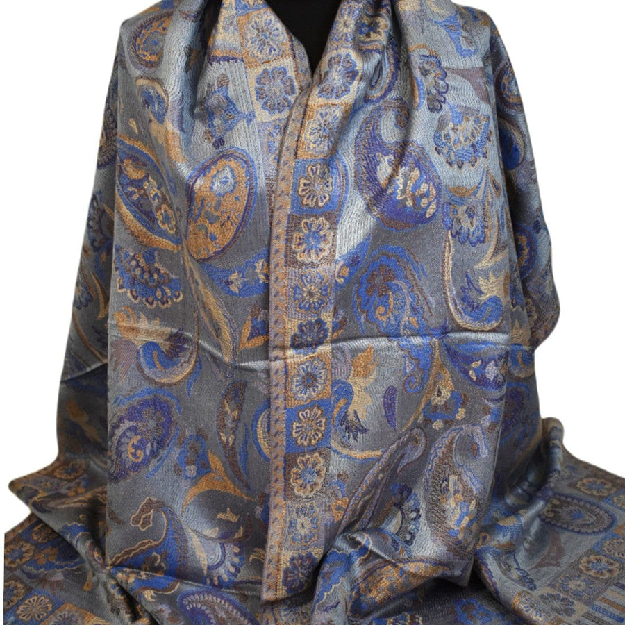 SAL Premium Jamawar din 100% Matase Naturala - Heritage -> Cod: JamawarOct9 - Sal matase naturala jamawar