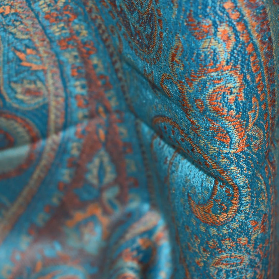 SAL Premium Jamawar din 100% Matase Naturala - Heritage -> Cod: JamawarOct91 - Sal matase naturala jamawar