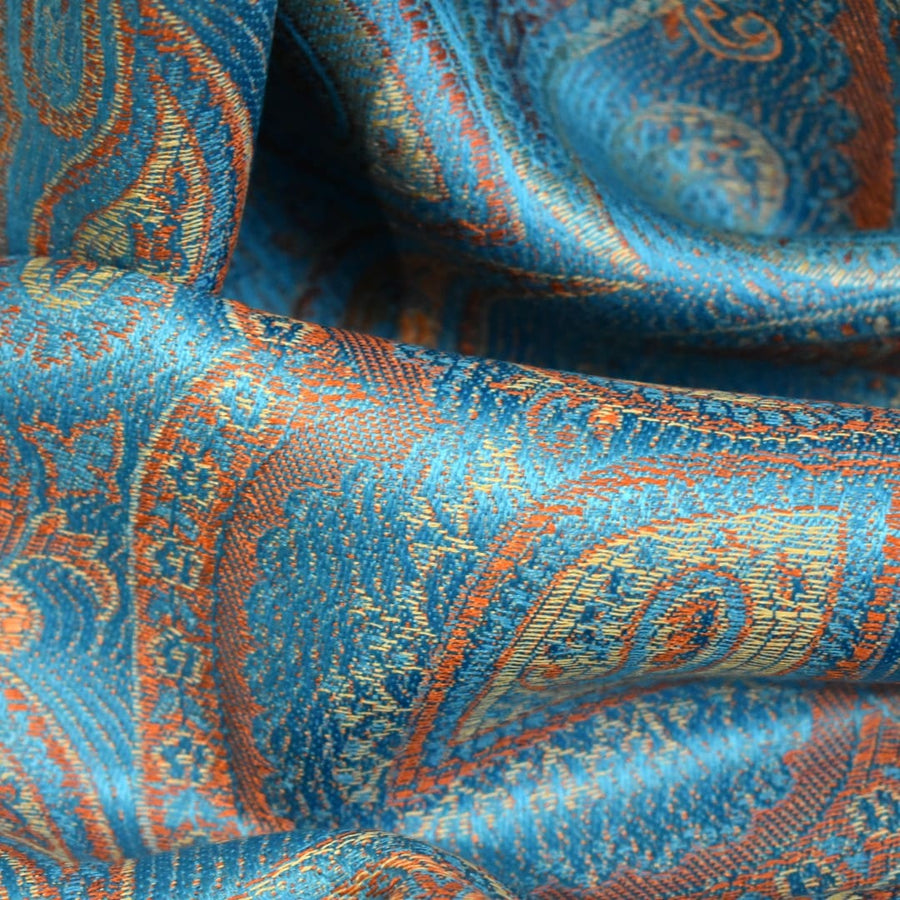 SAL Premium Jamawar din 100% Matase Naturala - Heritage -> Cod: JamawarOct91 - Sal matase naturala jamawar