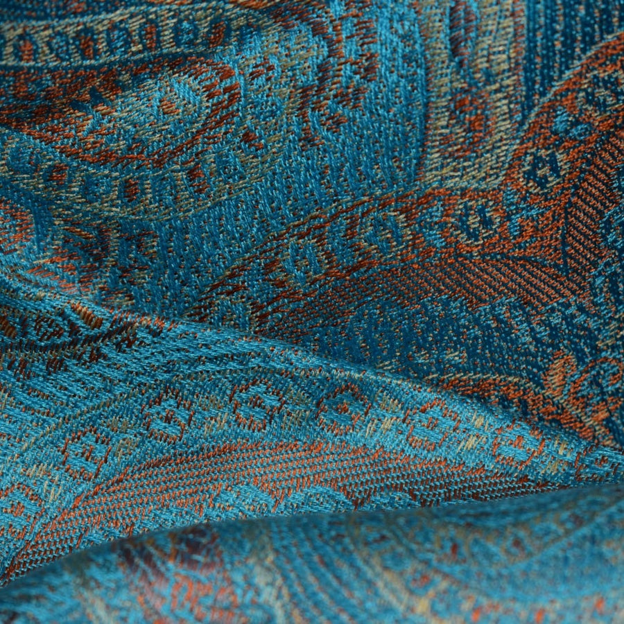SAL Premium Jamawar din 100% Matase Naturala - Heritage -> Cod: JamawarOct91 - Sal matase naturala jamawar