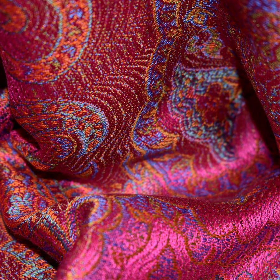 SAL Premium Jamawar din 100% Matase Naturala - Heritage -> Cod:JAMHAND6 - Sal matase naturala jamawar