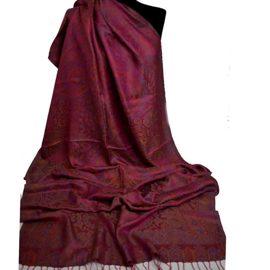 SAL Premium Jamawar din 100% Matase Naturala - Heritage -> Cod:JAMHAND6 - Sal matase naturala jamawar