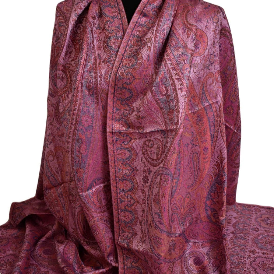SAL Premium Jamawar din 100% Matase Naturala - Heritage -> Cod:JAMHAND8 - Sal matase naturala jamawar