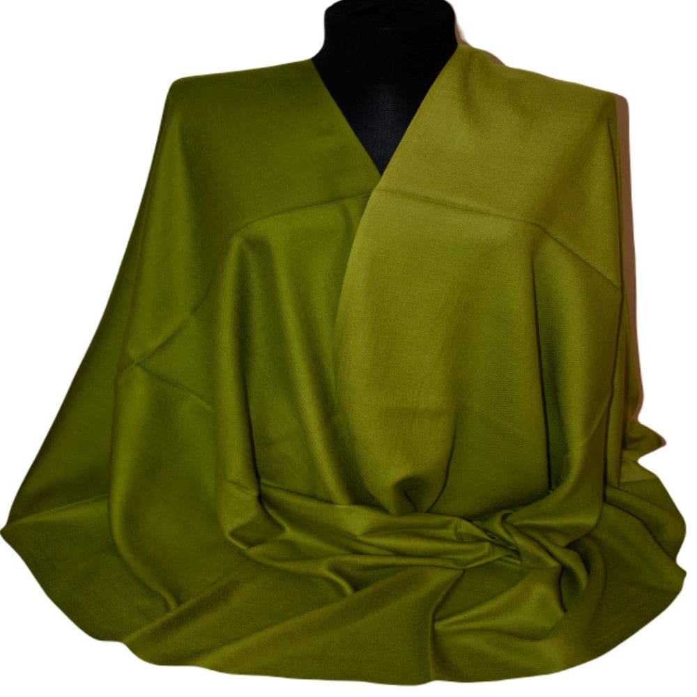 Sal Premium Lana Cashmere & Matase Naturala - Ombre Double Color Shade - Verde Army & Verde Sage -> cod: CASHMSILK11 - sal din cashmere si