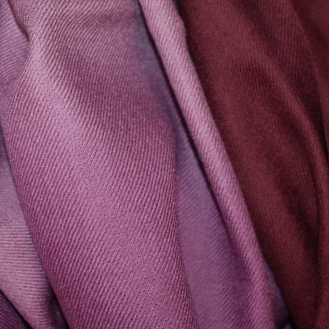 Sal Premium Lana Cashmere & Matase Naturala - Ombre Tri Color Shade ->Bordo/Burgundy- cod: CASHMSILK14 - sal cashmere ombre design