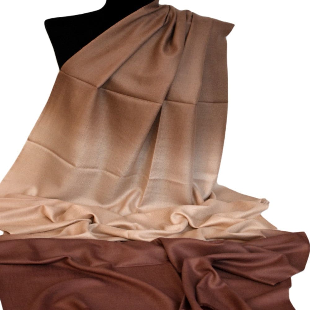 Sal Premium Lana Cashmere & Matase Naturala - Ombre Tri Color Shade -> cod: CASHMSILK12 - sal cashmere ombre design