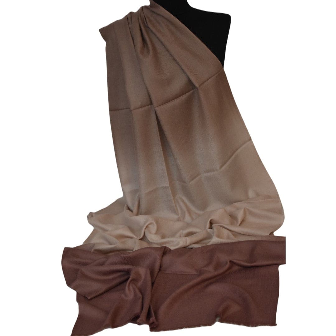 Sal Premium Lana Cashmere & Matase Naturala - Ombre Tri Color Shade -> cod: CASHMSILK12 - sal cashmere ombre design